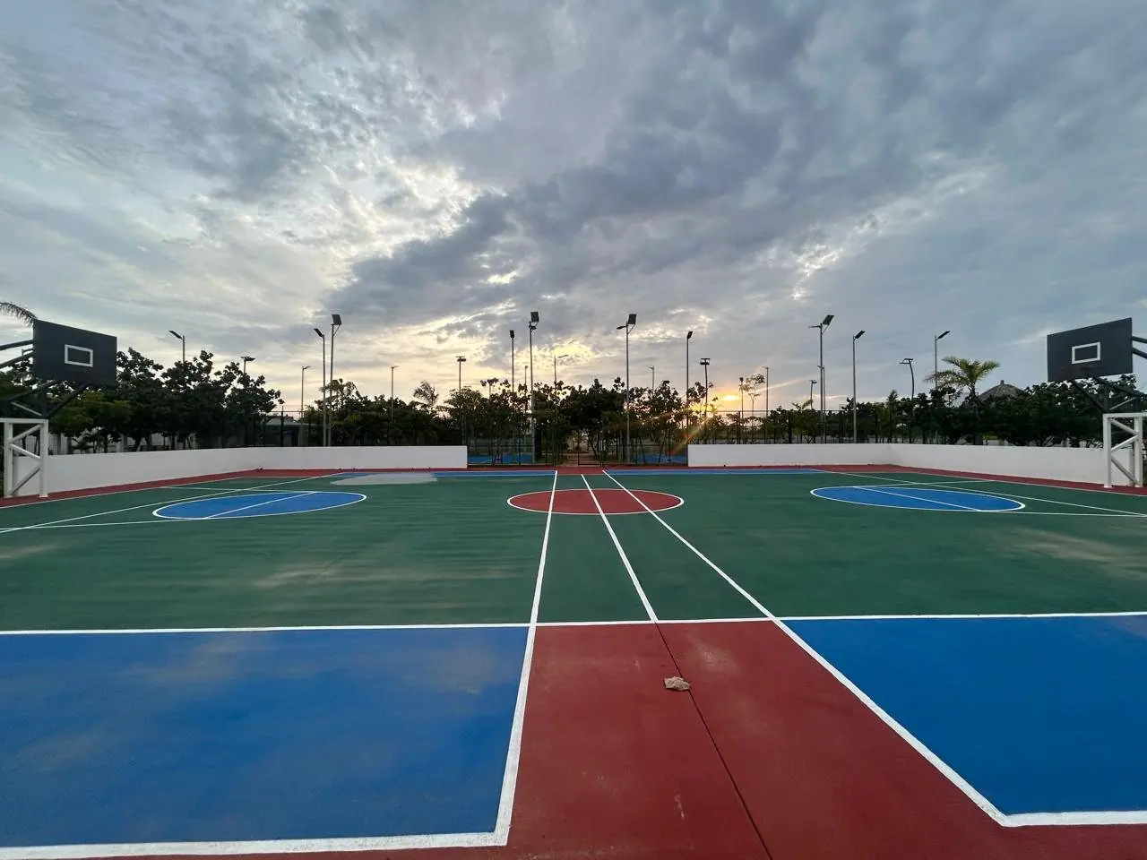 Cancha multiusos